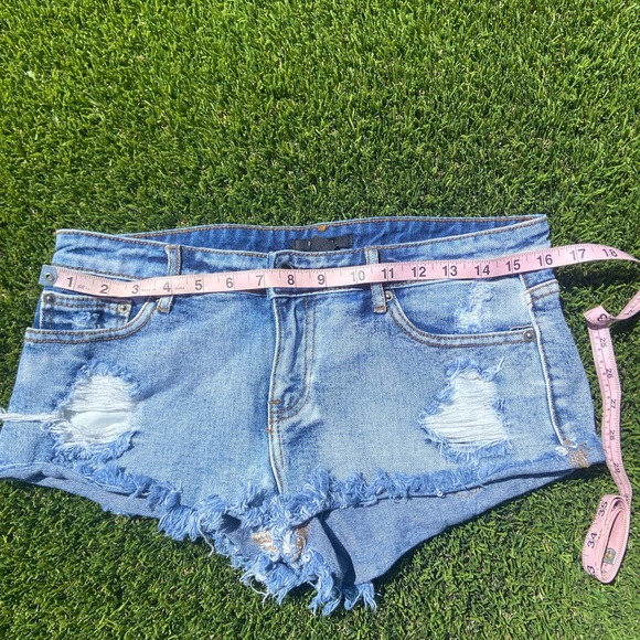 Distressed Micro Shorts - Picture 7 of 7